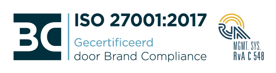 ISO27001 gecertificeerd